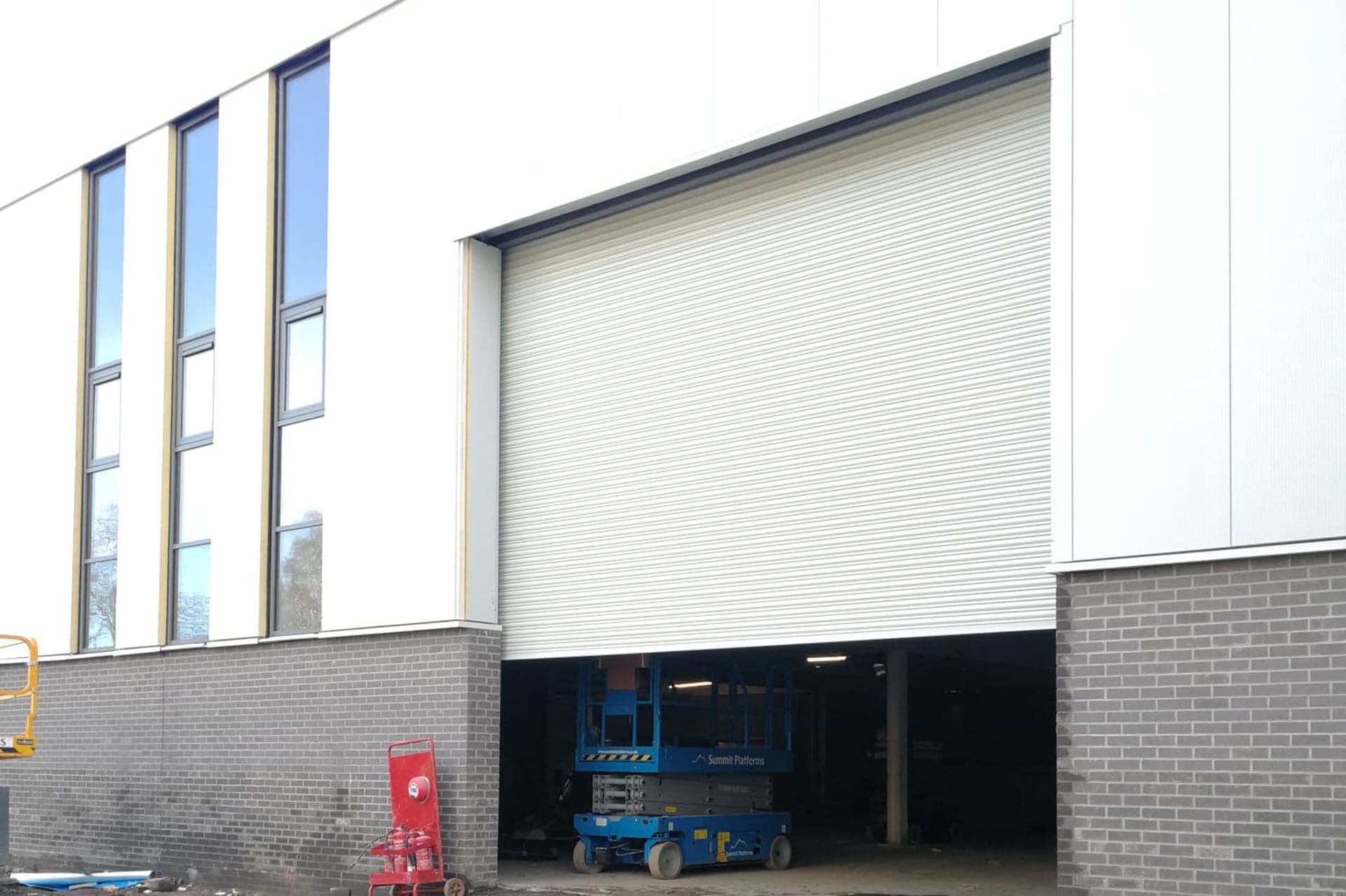 Commercial door installations by D.E.S Doors Scotland